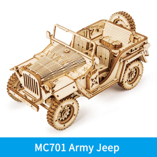 3D Wooden Puzzle Model Toys MC701 - Image 8