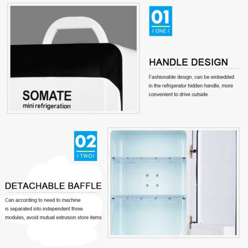 Portable Small Compact Refrigerator 10L - Image 3