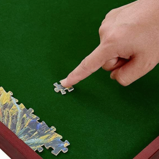 Large Portable Spinning Jigsaw Puzzle Table - Image 4