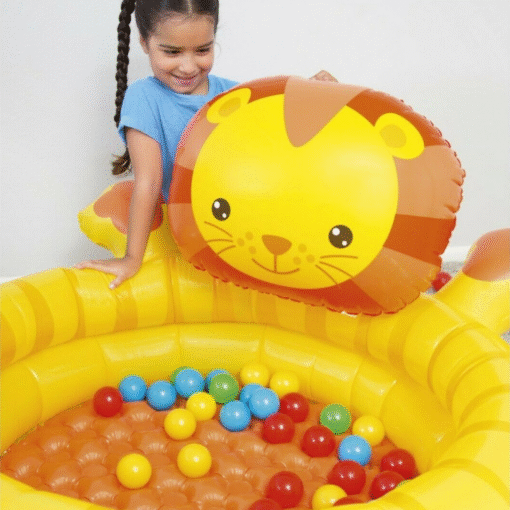 Kids Inflatable Indoor Ball Pit With 50 Balls - Image 2