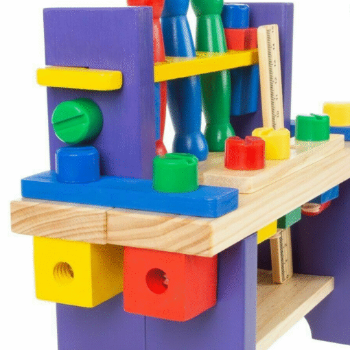 Kids Realistic Pretend Play Tool Work Bench Toy - Image 3