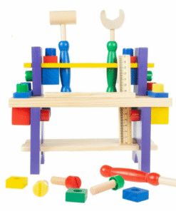 Kids Realistic Pretend Play Tool Work Bench Toy