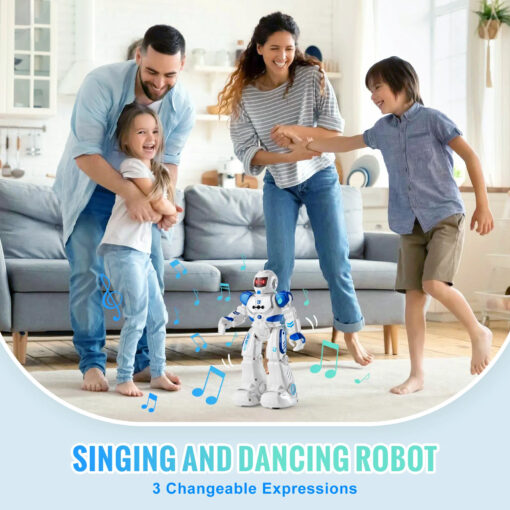 Kids Smart LED Dancing And Walking Robot Toy - Image 2