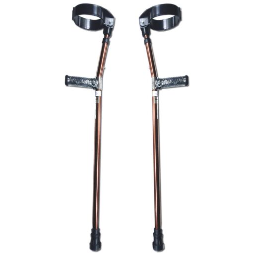 Lightweight Compact Adult Mobility Forearm Crutches - Image 4