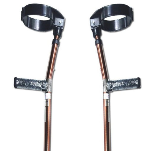 Lightweight Compact Adult Mobility Forearm Crutches - Image 5