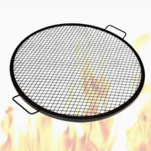 Outdoor Round Fire Pit Cooking Grill Grate - Image 5