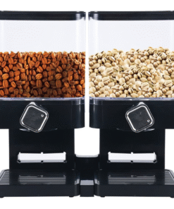Double Dry Food / Cereal Dispenser Set