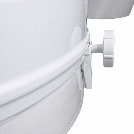 Clamp On Raised Handicap Toilet Seat Riser 4" - Image 5