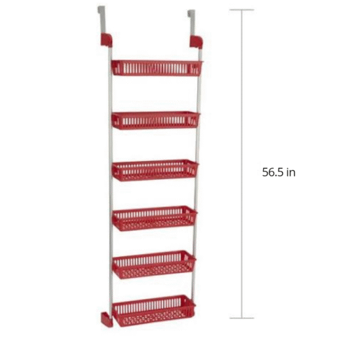Luxurious Over The Door Kitchen Pantry Organizer Spice Storage Rack - Image 2