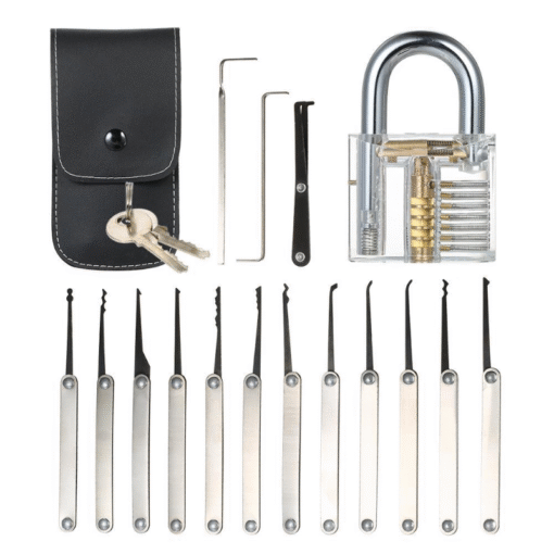 Ultimate Beginners Lock Picking Tool Set 15 pcs
