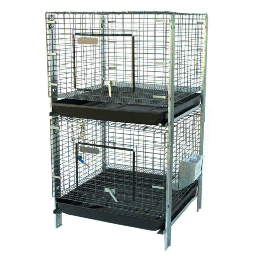 Large Indoor Wire Rabbit Home Cage 24.4" - Image 3