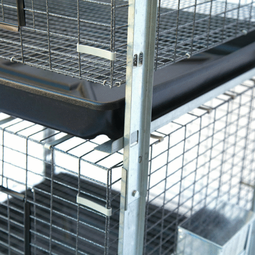 Large Indoor Wire Rabbit Home Cage 24.4" - Image 7