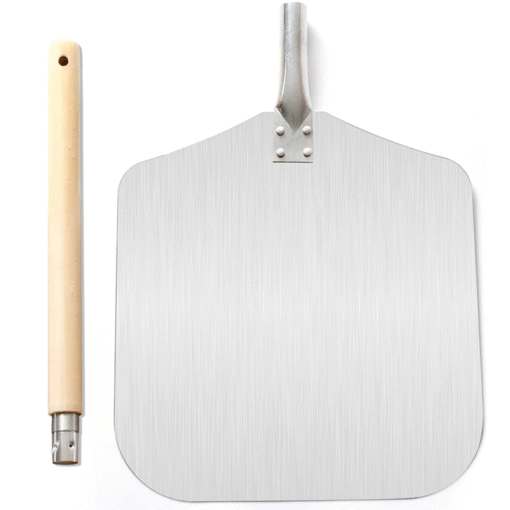 Aluminum Pizza Paddle Peel 13" x 12" - Image 3