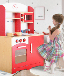 Ultimate Kids Wooden Play Toy Kitchen Set