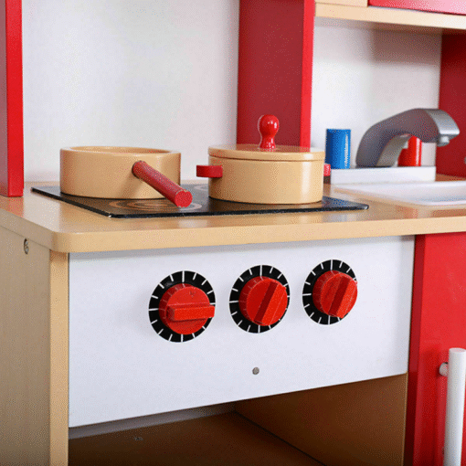 Ultimate Kids Wooden Play Toy Kitchen Set - Image 10