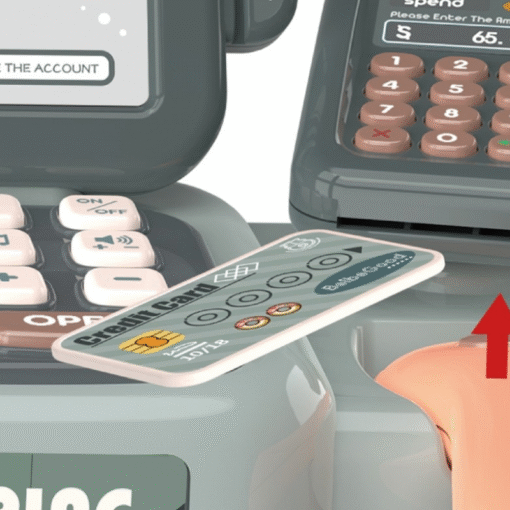 Smart Kids Cash Register Play Toy With Scanner - Image 7