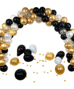 Gold Balloon Arch Garland Stand Kit 120pcs