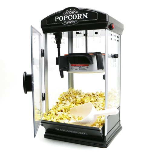 8 oz Home Tabletop Popcorn Making Machine Black - Image 4