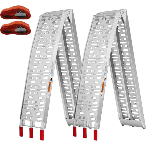 Heavy Duty Pickup Truck Four Wheeler Aluminium Folding ATV Ramp - Image 2