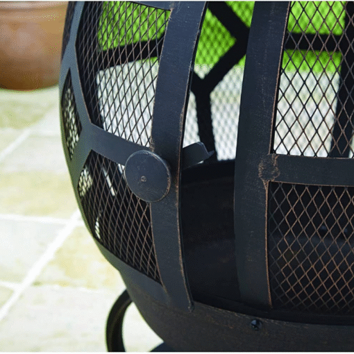 Modern Outdoor Cast Iron Chimenea Fireplace - Image 2