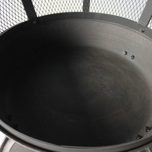 Modern Outdoor Cast Iron Chimenea Fireplace - Image 4