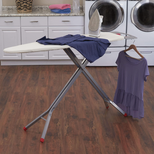 Portable Compact Folding Ironing Board Table Bench - Image 11