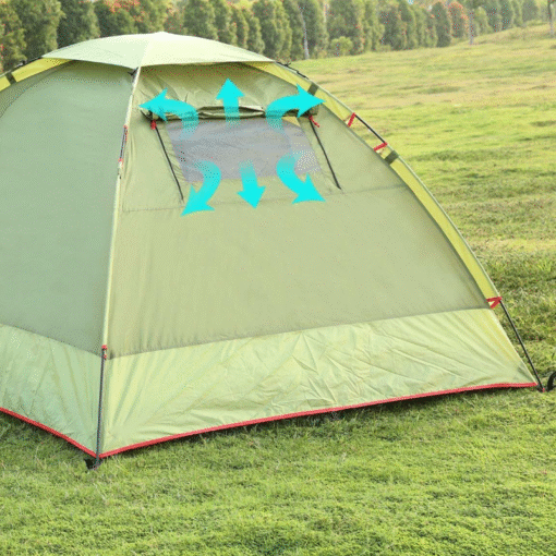 Large Cold Weather Winter Camping Snow Tent - Image 3