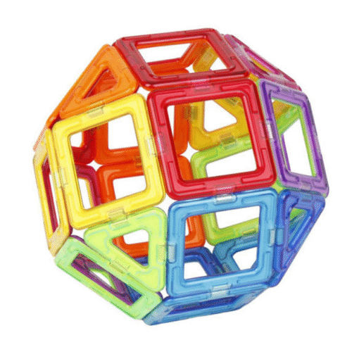 Ultimate Kids Magnetic Building Tile Blocks Toy Set - Image 4