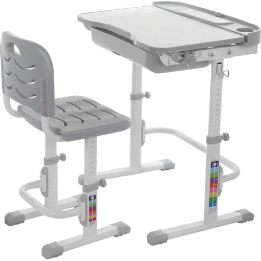 Interactive Kids Adjustable Large Study Desk And Chair Set - Image 10