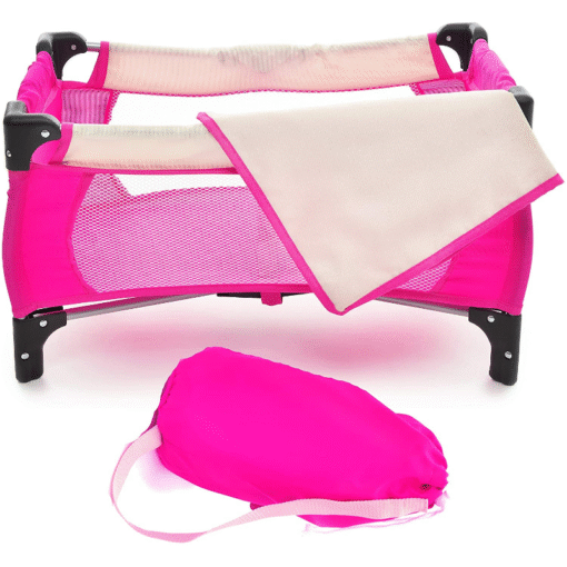 Premium Portable Baby Doll Crib Bed Set - Image 2