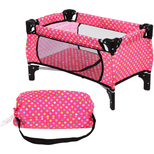 Premium Portable Baby Doll Crib Bed Set - Image 4