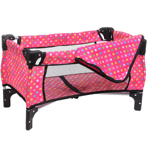 Premium Portable Baby Doll Crib Bed Set - Image 7