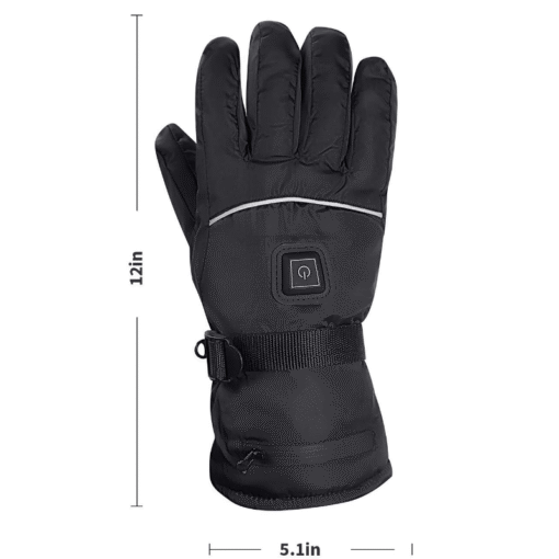 Premium Electric Rechargeable Battery Heated Mens Warming Gloves - Image 2