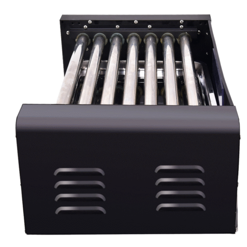 18 Hot Dog Roller Black Cooker Grill Machine - Image 3