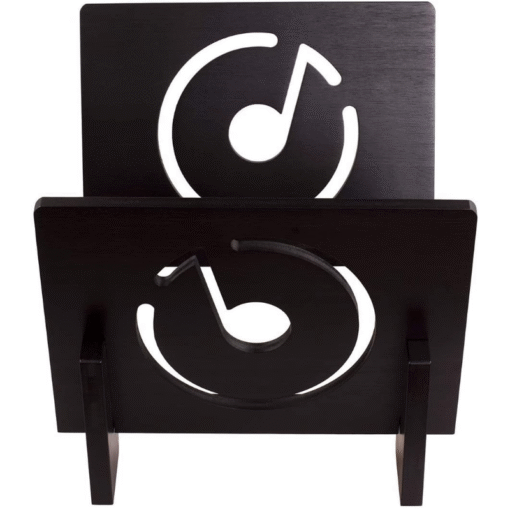 Modern Macrame Vinyl Record Holder Storage Stand - Image 2