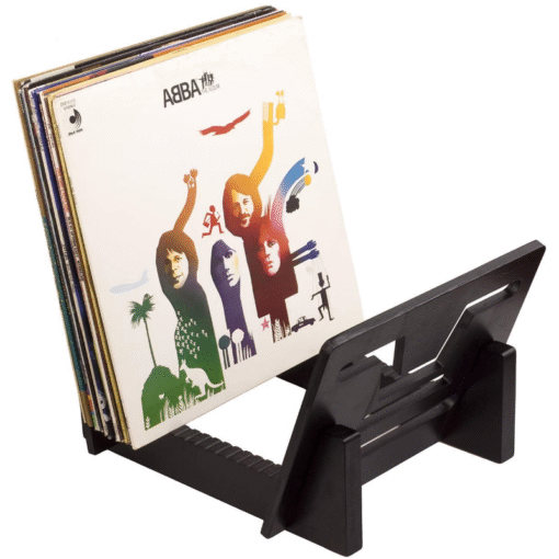 Modern Macrame Vinyl Record Holder Storage Stand - Image 6