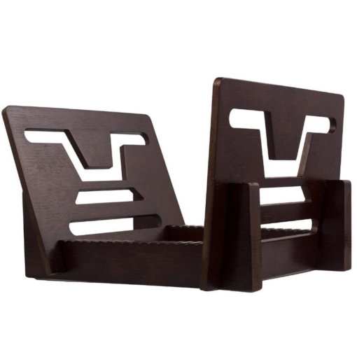 Modern Macrame Vinyl Record Holder Storage Stand - Image 8
