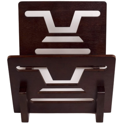 Modern Macrame Vinyl Record Holder Storage Stand - Image 9