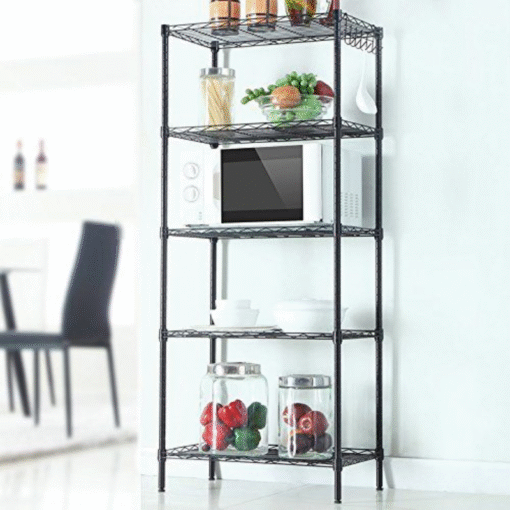 Heavy Duty 5 Tier Garage Organizer Storage Shelf - Image 2