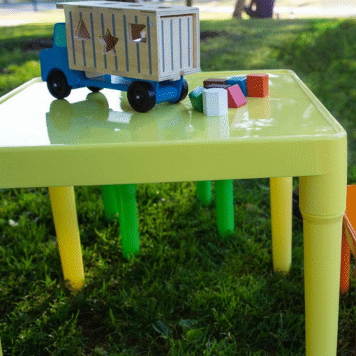 Colorful Kids Activity Learning Play Table And Chairs Set - Image 6