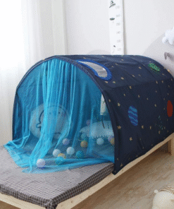 Kids Indoor Pop Up Privacy Over Bed Tent