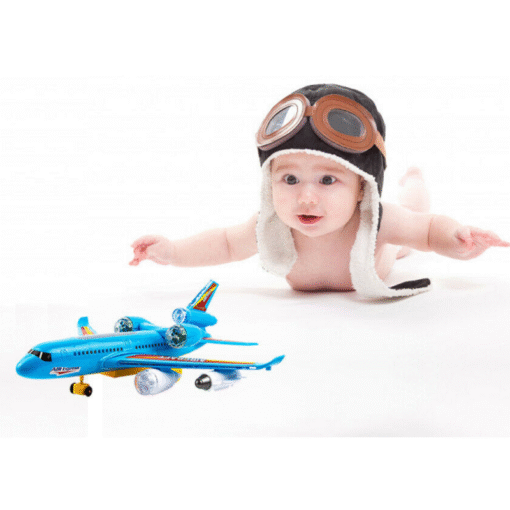 Ultimate Kids LED Airbus Toy Airplane Set - Image 3