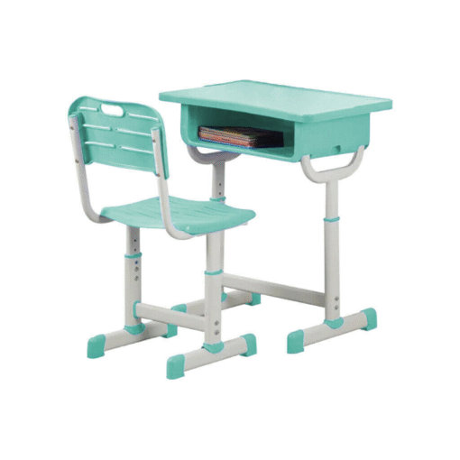 Kids Wooden Homework Study Desk And Chair Set - Image 8