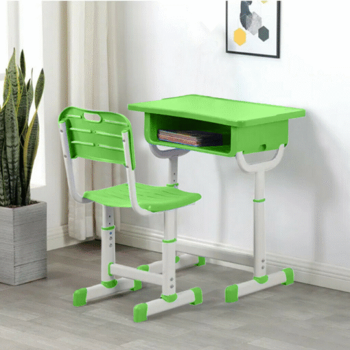 Kids Wooden Homework Study Desk And Chair Set - Image 6