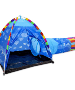 Spacious Kids Playground Play Tunnel With Tent