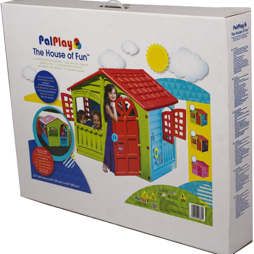 Colorful Kids Indoor / Outdoor Playhouse 1.27m - Image 4