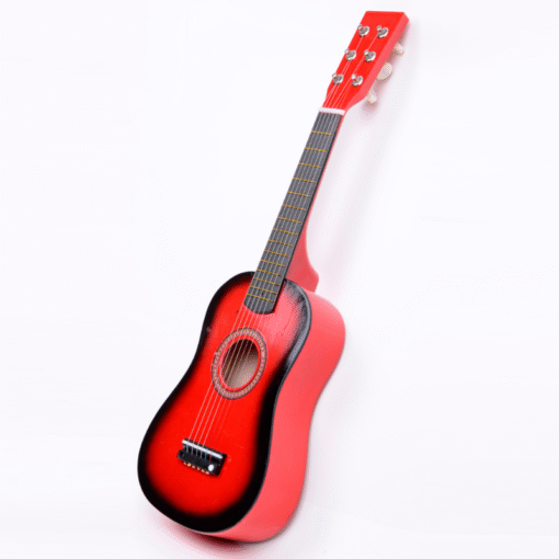 Kids Beginner Learning Acoustic Guitar With Pick 23" - Image 4