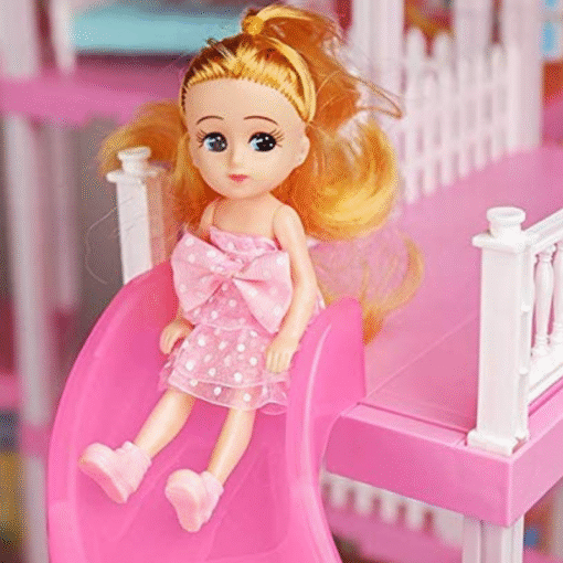 Kids Large Modern DIY Play Mansion Doll House - Image 5