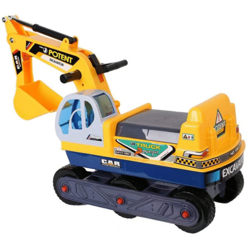 Kids Realistic Ride On Excavator Digging Toy - Image 3