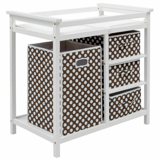 Modern Large Wooden Black Changing Table - Image 2